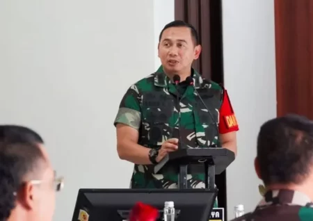 Ratusan Prajurit TNI Disiagakan di Bojonegoro, Antisipasi Kerusuhan Foto BeritaJatim.com