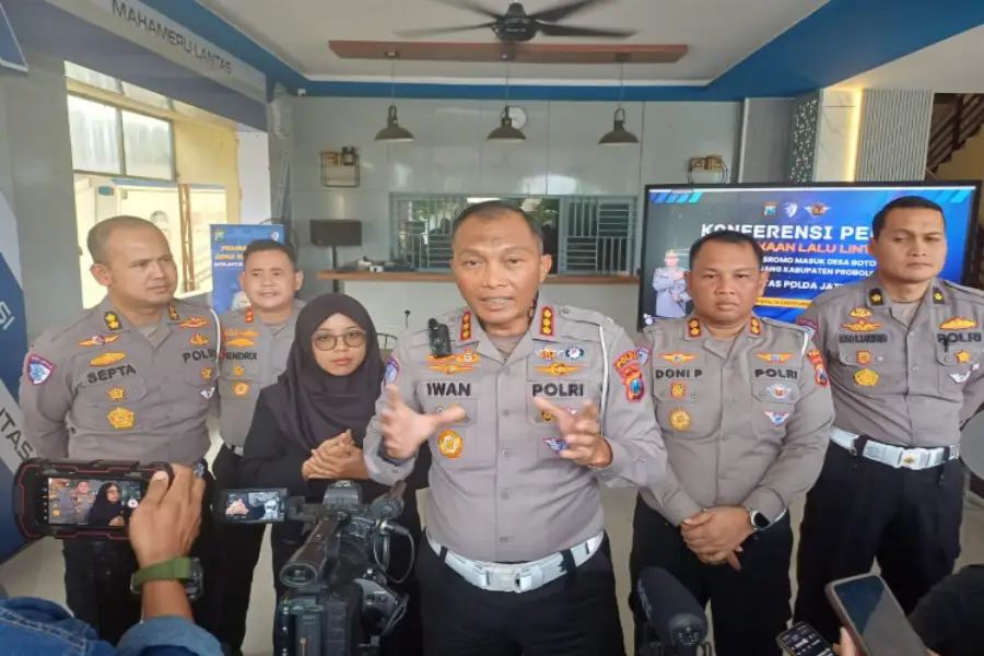 Kecelakaan Bus di Probolinggo, Polda Jatim: Tak Ada Upaya Pengereman Foto BeritaJatim.com