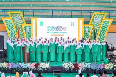 Fatayat NU Lamongan Dorong Perempuan Jadi Penggerak Ketahanan Sosial Foto BeritaJatim.com