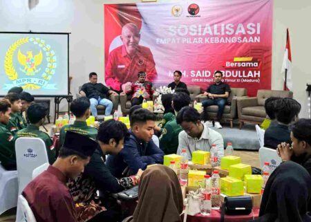 Sosialisasi Empat Pilar Kebangsaan, Program Anggota DPR RI Foto BeritaJatim.com