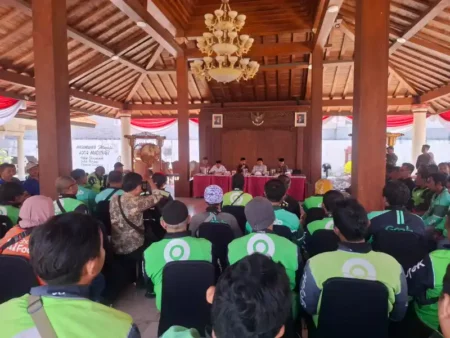 Ojek Online Boleh Parkir Gratis di Fasilitas Pemkot Pasuruan Foto BeritaJatim.com