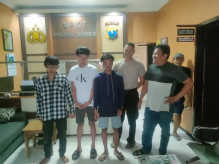 Pencurian Sepeda Motor di Kedungmaling Mojokerto: Tiga Pelaku Diamankan, Dua Masih Buron Foto BeritaJatim.com