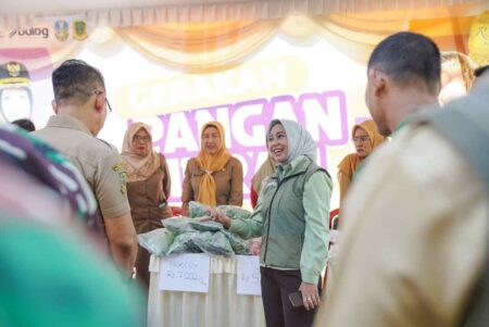 Gerakan Pangan Murah Jadi Bukti Ketahanan Pangan Mojokerto Terjaga Foto BeritaJatim.com
