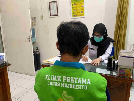 Klinik Lapas Mojokerto Perkuat Edukasi Hidup Sehat bagi Warga Binaan Foto BeritaJatim.com