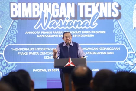 SBY: Politisi Demokrat Harus Tangguh, Berwawasan Kebangsaan, dan Andal Foto BeritaJatim.com