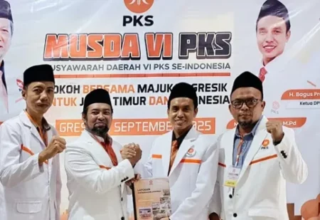 PKS Gresik Pilih Ketua Baru, Targetkan Raih Kursi DPRD di Pemilu Mendatang Foto BeritaJatim.com