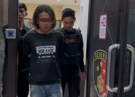 Pelaku Penusukan Sopir Truk di Gresik Ditangkap Foto BeritaJatim.com