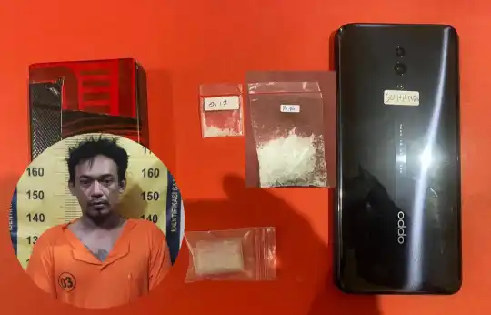Polres Pasuruan Tangkap DPO Pengedar Sabu di Prigen, Total Barang Bukti 15,299 Gram Foto BeritaJatim.com