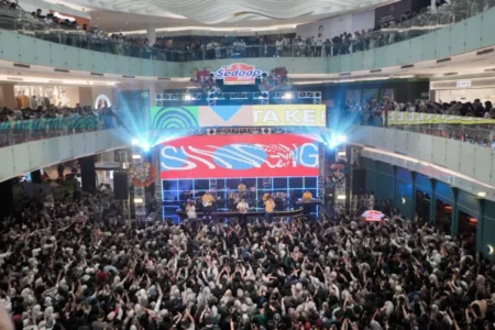 Mie Sedaap Hadirkan ‘Braver & Bolder’ di Ciputra World Surabaya Foto BeritaJatim.com