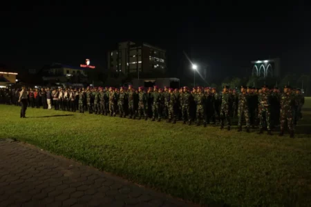 Polda Jatim Gelar Patroli Skala Besar, Surabaya Dilaporkan Kondusif Foto BeritaJatim.com