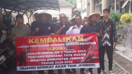 Terungkap, Ada SK Kembar Bupati Fawait Soal Lahan Pertanian Pangan Berkelanjutan Jember Foto BeritaJatim.com