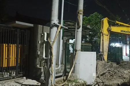 Praktisi Ahli K3 Umum Surabaya Temukan Banyak Pelanggaran di Proyek Saluran Air Gayungsari Barat Foto BeritaJatim.com