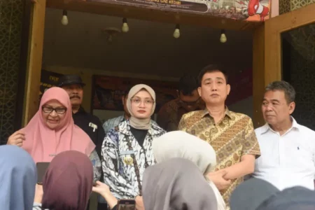 Gedung Dibakar, DPRD Kota Kediri Berkantor di GNI Foto BeritaJatim.com