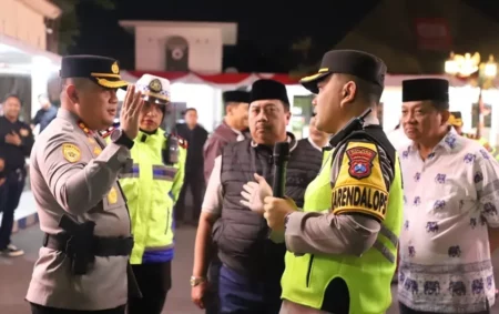 Bupati Warsubi Pimpin Patroli Bersama Forkopimda untuk Ciptakan Jombang Aman Foto BeritaJatim.com