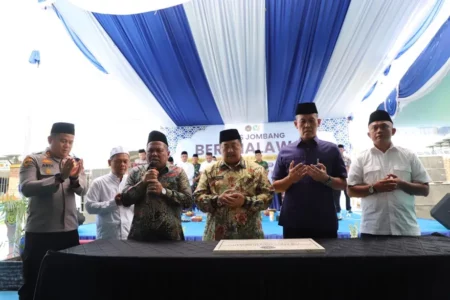 Bupati Warsubi Hadiri Peresmian Pondok Pesantren Al-Muhajirin di Lapas Jombang Foto BeritaJatim.com