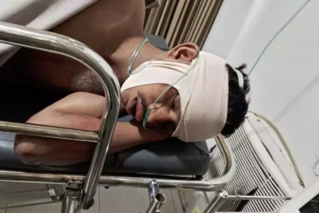 Kepergok Curi Motor, Dua Pemuda Asal NTT Babak Belur Dihajar Massa di Gresik Foto BeritaJatim.com