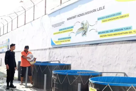 Lapas Mojokerto Dorong Ketahanan Pangan Lewat Program Pembinaan WBP Foto BeritaJatim.com