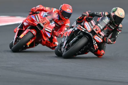 Bezzecchi Menang Sprint MotoGP San Marino, Manfaatkan Kecelakaan Marquez Foto BeritaJatim.com