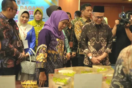 BUMDes Binaan Bank UMKM Jatim Tembus Pasar Kalimantan Foto BeritaJatim.com