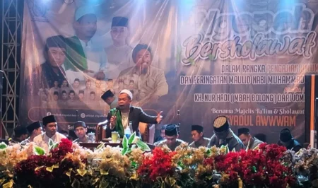 Ketika Selawat Menjadi Jembatan Toleransi di Kampung Moderasi Jombang Foto BeritaJatim.com