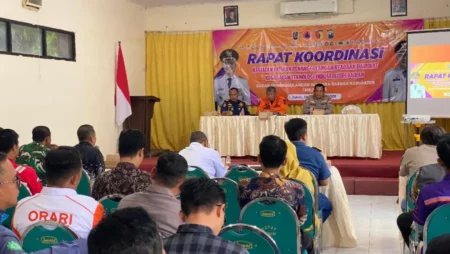 Persiapan Simulasi TTX Pertamina Sukowati, BPBD Tuban Rakor dan Bentuk Destana Foto BeritaJatim.com