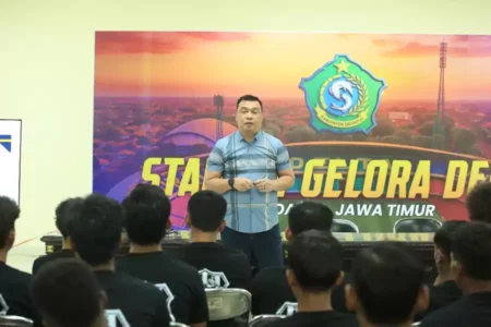 Deltras FC Ikuti Sosialisasi VAR Jelang Laga Championship, Pemain Nilai Tambah Kualitas Kompetisi Foto BeritaJatim.com