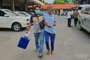 Pelaku Pencabulan Anak yang DPO Dua Tahun Ditangkap Saat Dirawat di RSUD Sampang Foto BeritaJatim.com