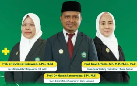 Unisma Kukuhkan 3 Profesor Baru dari Berbagai Bidang Keilmuan Strategis Foto BeritaJatim.com