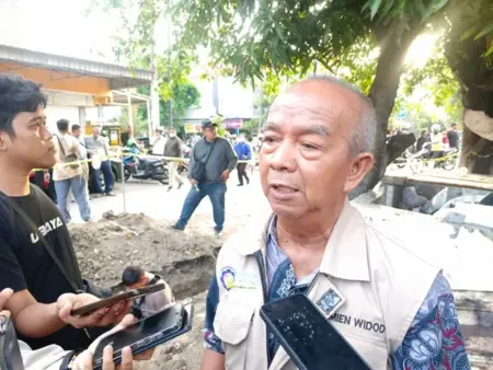 Pakar ITS Ungkap Faktor Penyebab Dugaan Kebocoran Pipa Gas di Gununganyar Surabaya Foto BeritaJatim.com