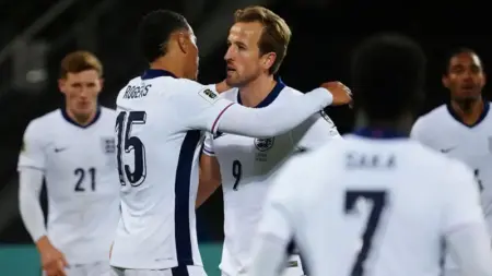 Bantai Latvia 5-0, Inggris Tim Eropa Pertama Lolos Piala Dunia dengan Rekor Sempurna Foto BeritaJatim.com
