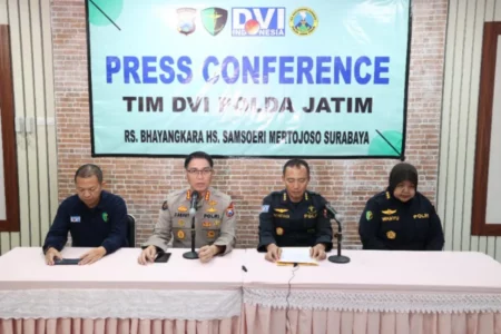 Polda Jatim Naikkan Status Kasus Robohnya Ponpes Al Khoziny Sidoarjo ke Tahap Penyidikan Foto BeritaJatim.com