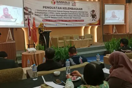 Bawaslu Jatim Dorong Pembentukan Perpustakaan JDIH di Setiap Daerah Foto BeritaJatim.com