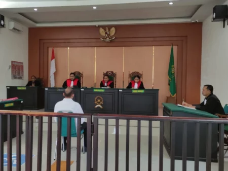 Mantan Kasat Tahti Polres Pacitan Divonis 5 Tahun Penjara atas Kasus Pemerkosaan Tahanan Foto BeritaJatim.com
