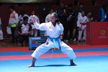 1.200 Atlet Ramaikan Festival Karate Piala Dandim Ponorogo 2025 Foto BeritaJatim.com
