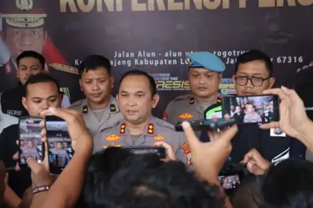 7 Anggota Polres Lumajang Diperiksa Polda Jatim Terkait Kematian Tersangka Pencurian Hewan Foto BeritaJatim.com