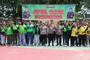 Kapolres Sumenep Minta Komunitas Ojol Jadi Mata dan Telinga Polisi Foto BeritaJatim.com