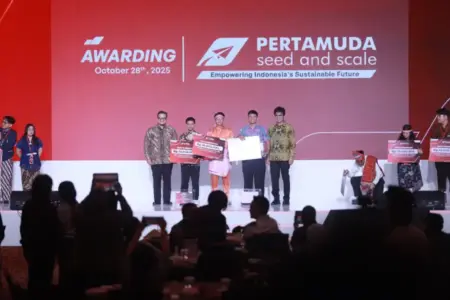 Mahasiswa ITS Tembus TOP 3 Pertamuda 2025 Lewat Inovasi Energi Ramah Lingkungan “TERANGIN” Foto BeritaJatim.com