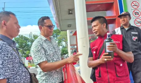 Polres Probolinggo Tindak Lanjuti Laporan Kendaraan ‘Brebet’ Setelah Isi Pertalite Foto BeritaJatim.com