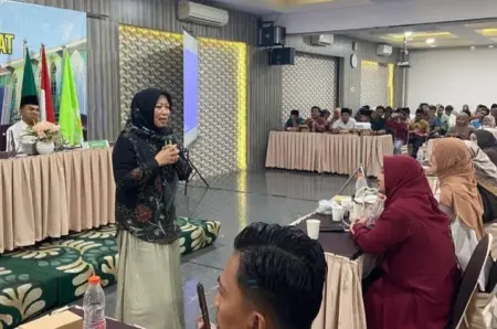 HSN 2025, Ansari: Santri Pelita Peradaban Bangsa Indonesia Foto BeritaJatim.com