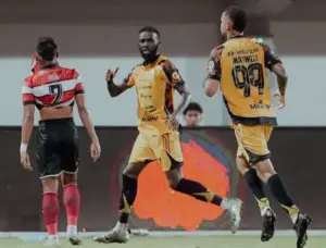 Madura United Gagal Amankan Poin dari Persija Jakarta Foto BeritaJatim.com