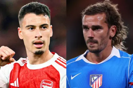 Arsenal vs Atletico Madrid; Saling Dihantui Bayang-Bayang Antiklimaks Foto BeritaJatim.com