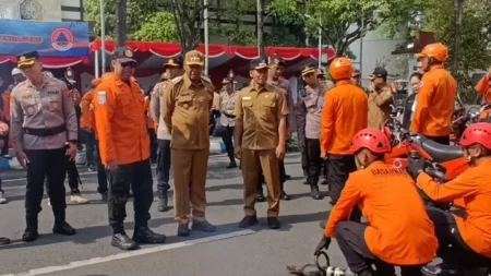 Waspadai Bencana Hidrometeorologi, Pemkab Tulungagung Gelar Apel Foto BeritaJatim.com