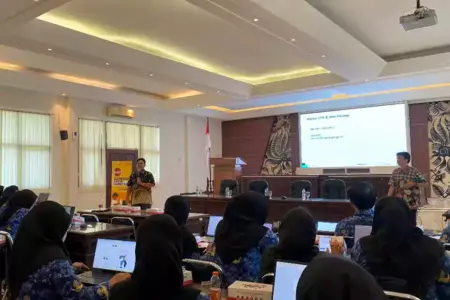 ASN Pemkab Tuban Ikuti Bimtek SPT Tahunan Melalui Aplikasi Coretax Foto BeritaJatim.com