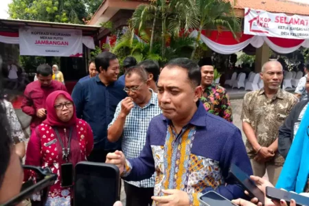 Duka Cita Tragedi Pantai Modangan, Wali Kota Eri Tegaskan Karang Taruna Penggerak Surabaya Foto BeritaJatim.com