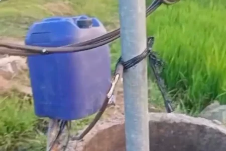 Polsek Sawahan Selidiki Pencurian Kabel Sibel Berisi Tembaga di Madiun Foto BeritaJatim.com