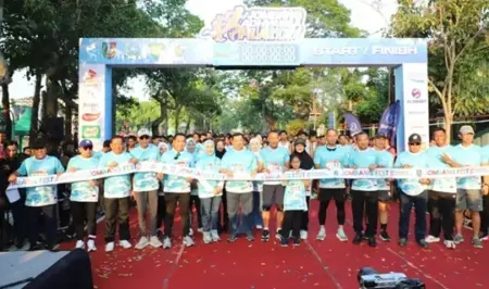 Adhyaksa Playon 2025: Sinergi Pemerintah, Hukum, dan Masyarakat dalam Budaya Hidup Sehat di Jombang Foto BeritaJatim.com