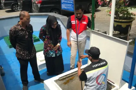 Pertamina dan Disdag Madiun Sidak SPBU, Pastikan Kualitas dan Takaran BBM Sesuai Standar Foto BeritaJatim.com