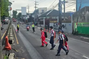 Pejalan Kaki Jadi Prioritas Pengamanan Operasi Zebra di Kabupaten Malang Foto BeritaJatim.com