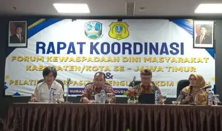 FKDM Jatim Perkuat Sinergi Deteksi Dini untuk Jaga Stabilitas Sosial Foto BeritaJatim.com