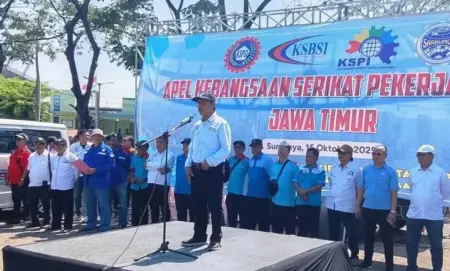 Jadi Pahlawan Nasional, SPSI Jatim Akan Teruskan Perjuangan Marsinah Foto BeritaJatim.com